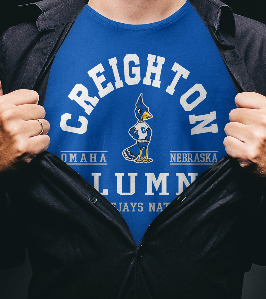 Creighton Alumni Bluejays Nation Omaha Nebraska T-Shirt