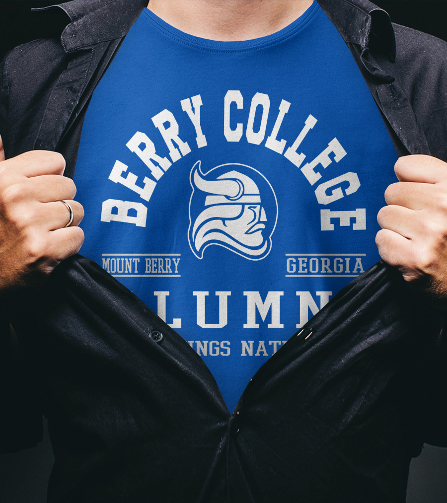 Berry College Alumni Vikings Nation Mount Berry Georgia T-Shirt