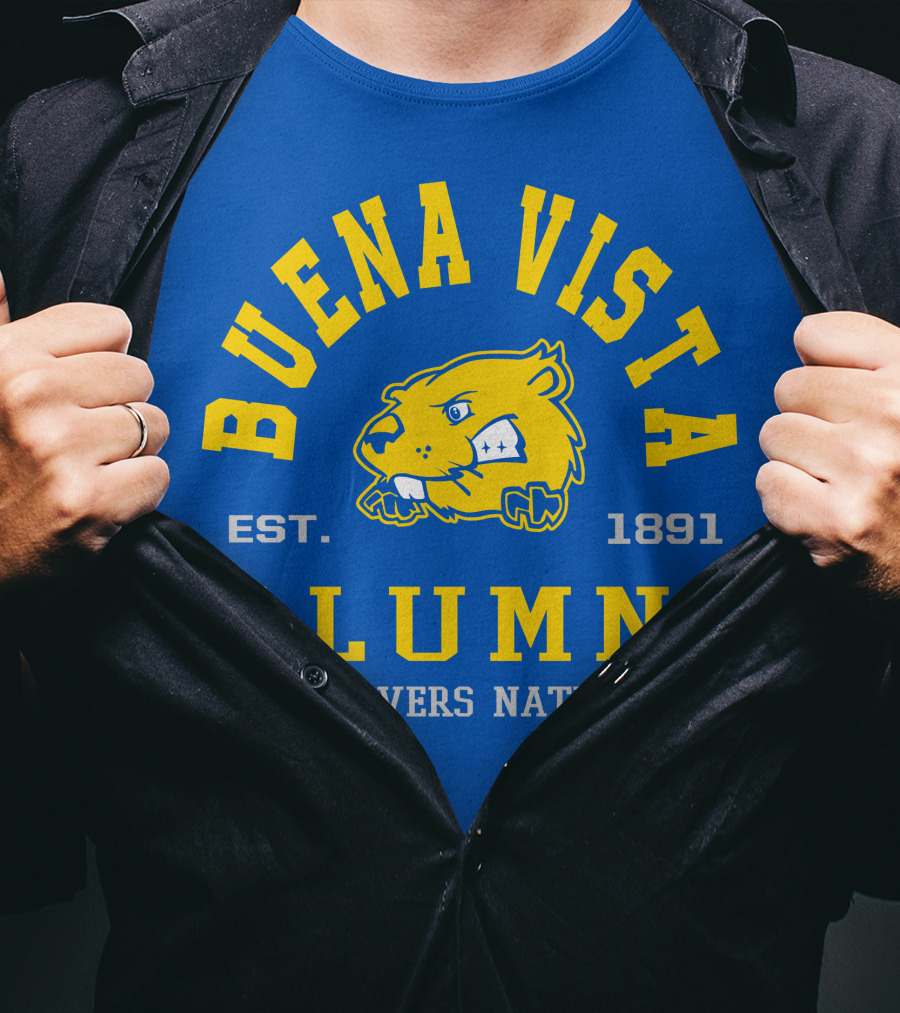 Buena Vista Alumni Est. 1891 Beavers Nation T-Shirt