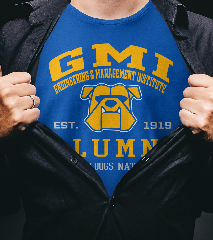 GMI Engineering And Management Institute Alumni Bulldogs Nation Est. 1919 T-Shirt