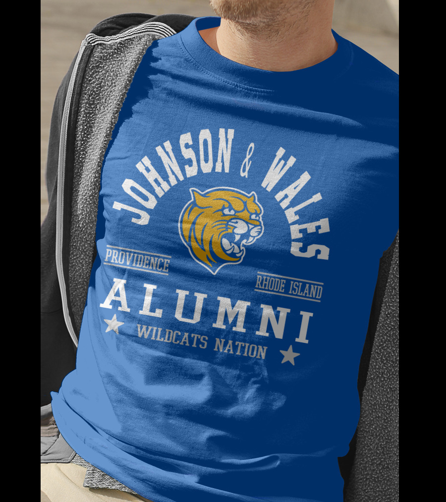 Johnson And Wales Wildcats Alumni Providence Rhode Island Nation T-Shirt