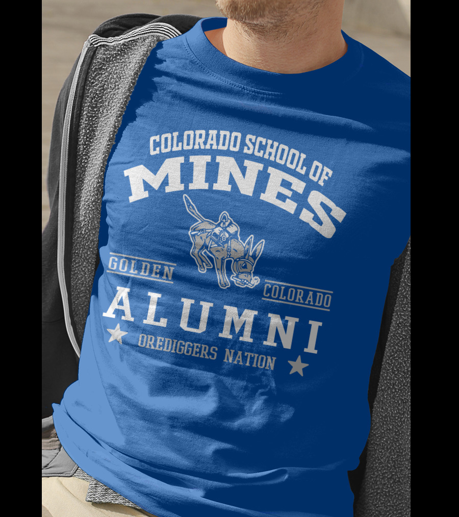 Colorado School Of Mines Alumni Golden Colorado Orediggers Nation T-Shirt