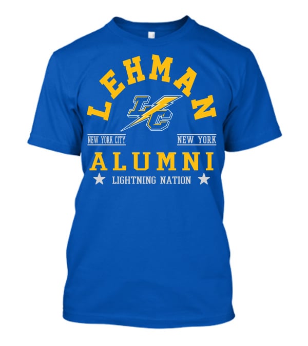 Lehman Alumni New York City Lightning Nation T-Shirt