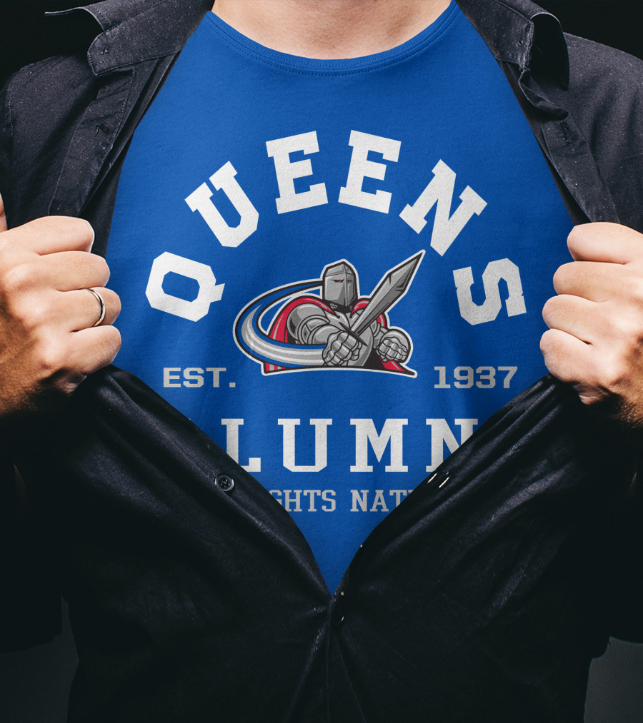 Queens College Alumni Est. 1937 Knights Nation T-Shirt
