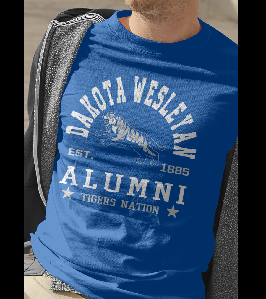Dakota Wesleyan University Alumni Tigers Nation Est. 1885 T-Shirt