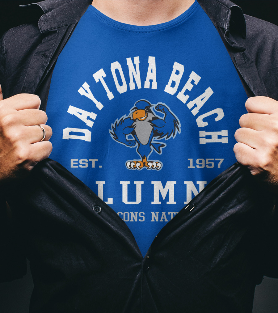 Daytona Beach Alumni Falcons Nation Est. 1957 T-Shirt
