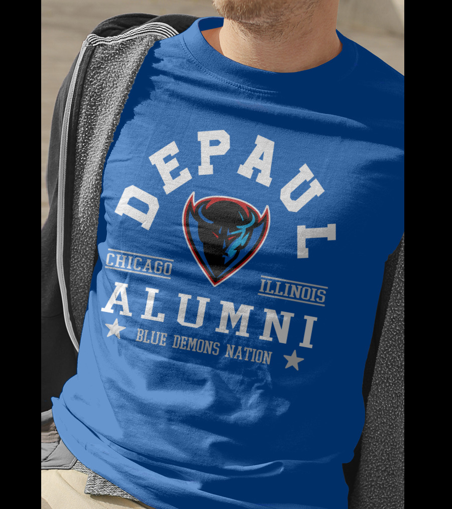 DePaul Alumni Chicago Illinois Blue Demons Nation T-Shirt