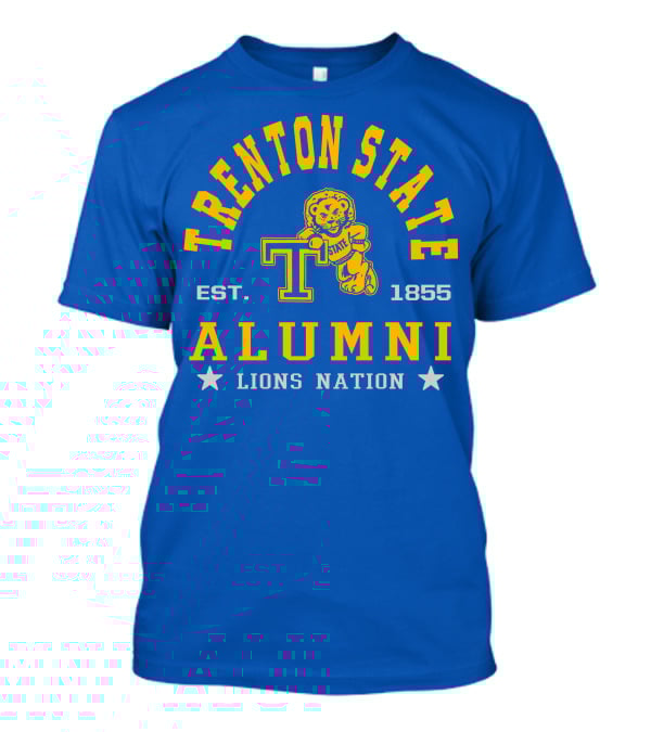 Trenton State College Alumni Lions Nation Est. 1855 T-Shirt
