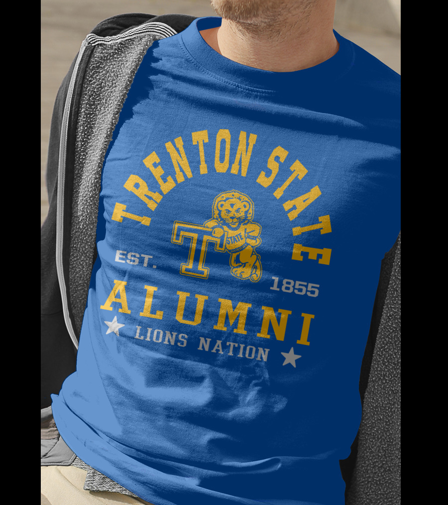 Trenton State College Alumni Lions Nation Est. 1855 T-Shirt