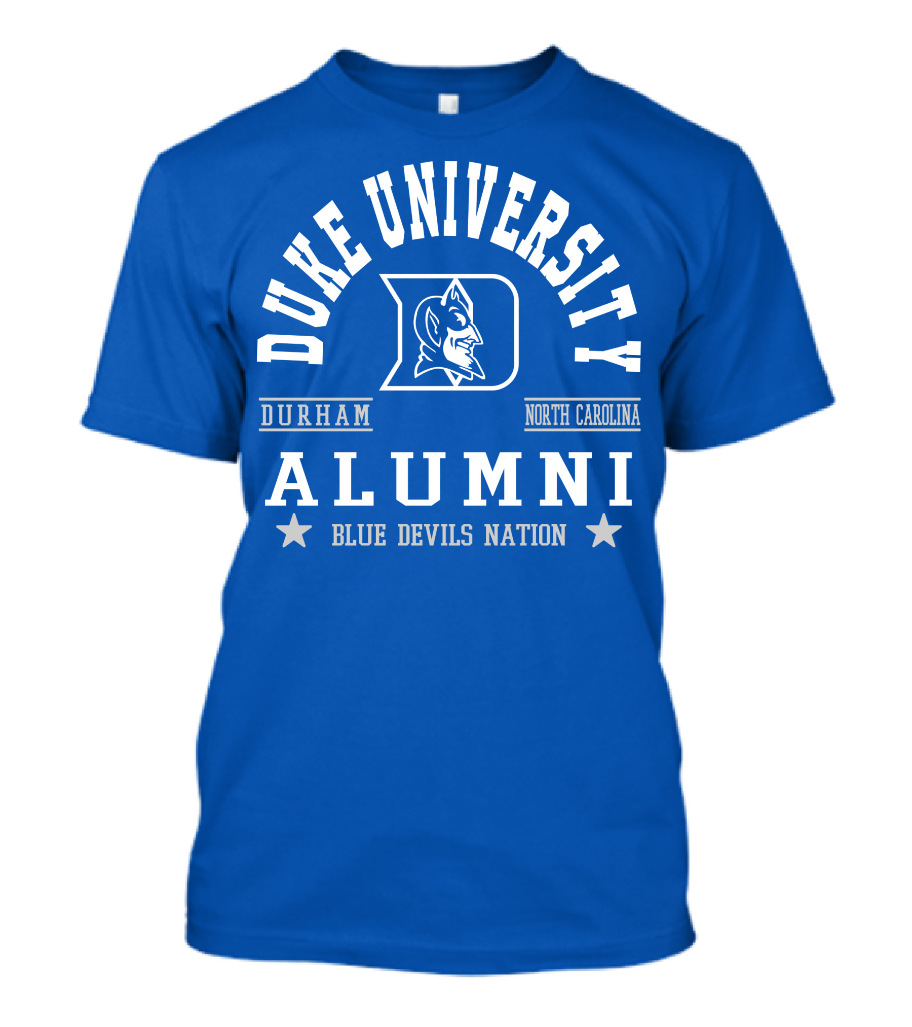 Duke University Alumni Durham North Carolina Blue Devils Nation T-Shirt