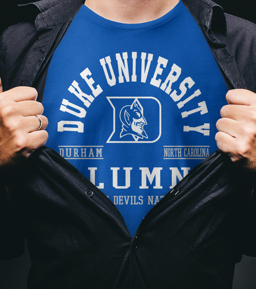 Duke University Alumni Durham North Carolina Blue Devils Nation T-Shirt