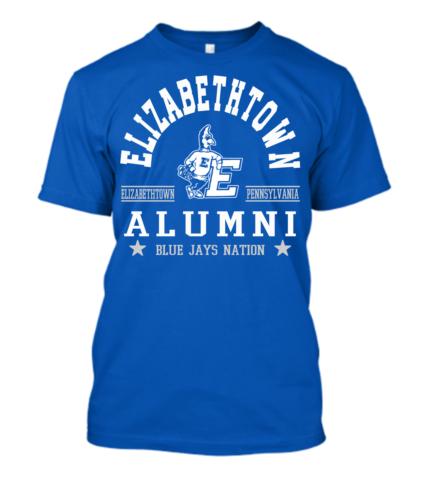 Elizabethtown Pennsylvania Alumni Blue Jays Nation T-Shirt