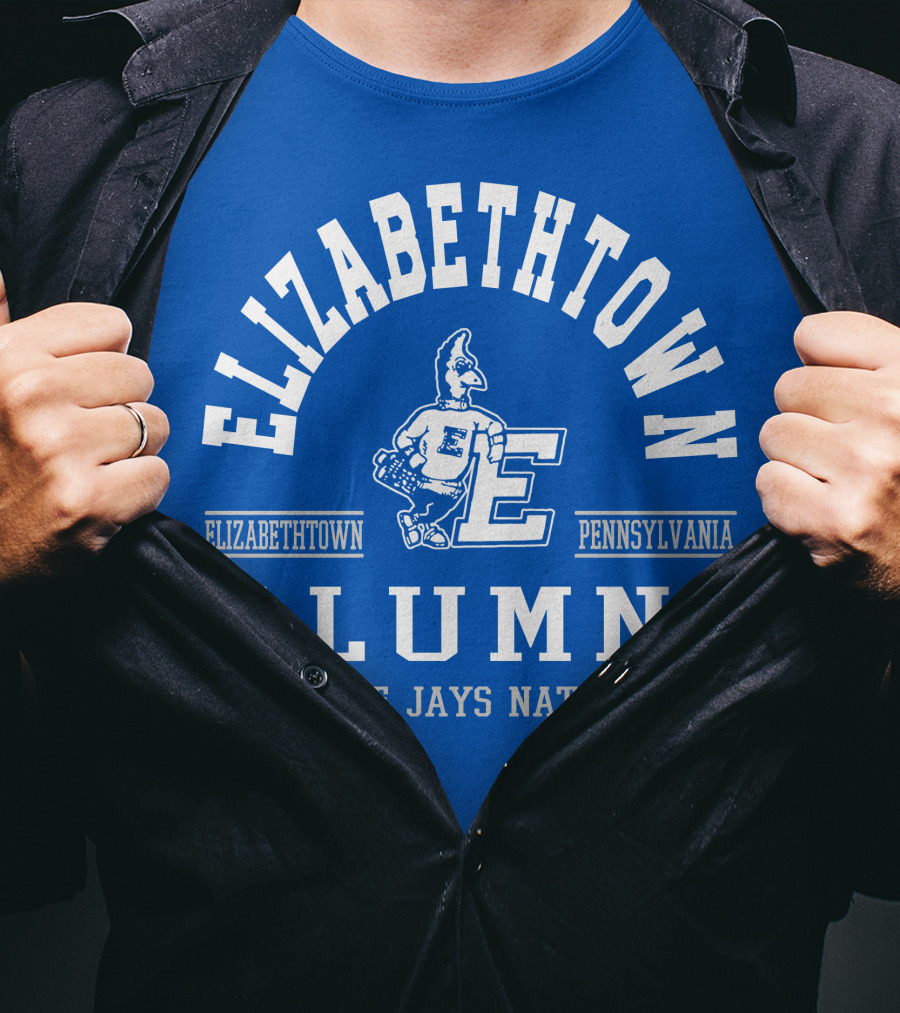 Elizabethtown Pennsylvania Alumni Blue Jays Nation T-Shirt