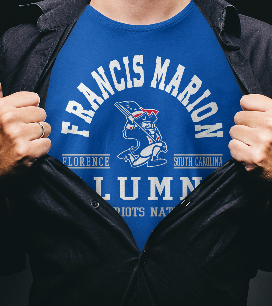 Francis Marion Alumni Patriots Nation Florence South Carolina T-Shirt