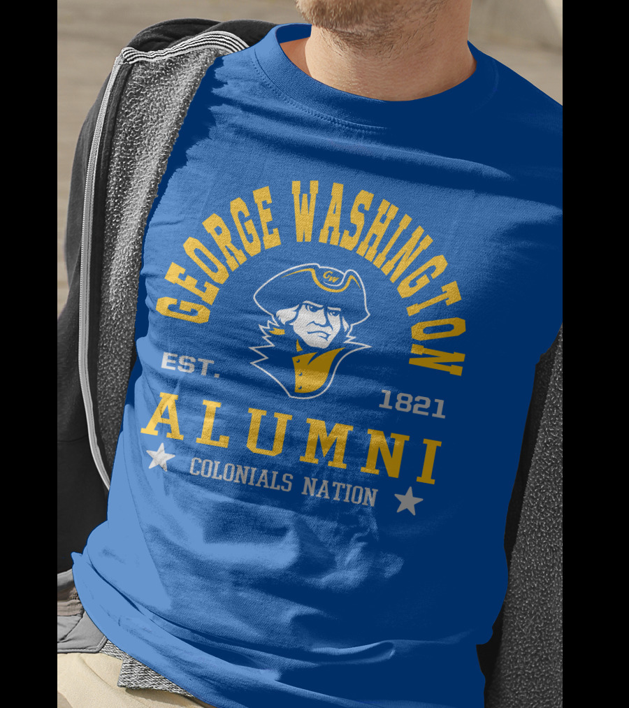 George Washington Alumni Colonials Nation Est. 1821 T-Shirt