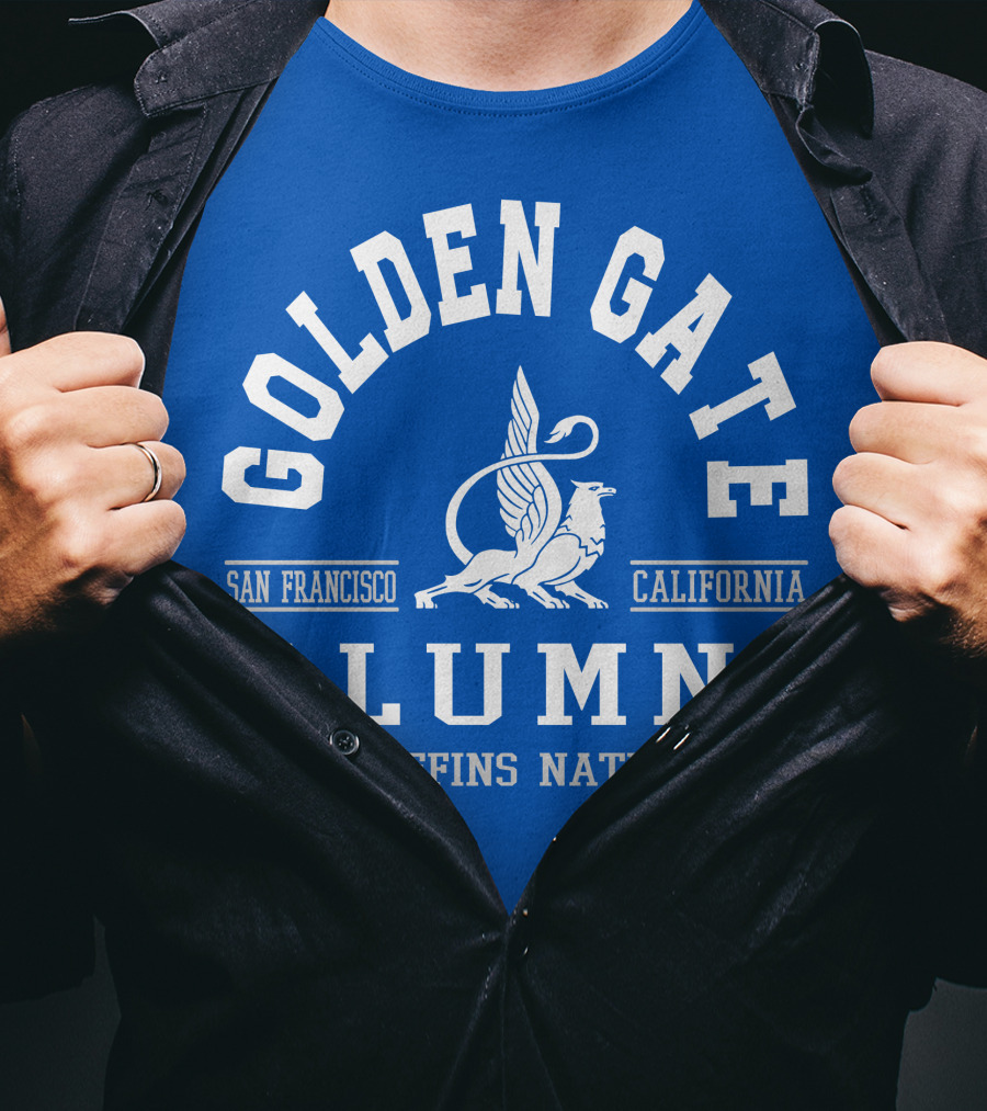Golden Gate Alumni San Francisco California Griffins Nation T-Shirt