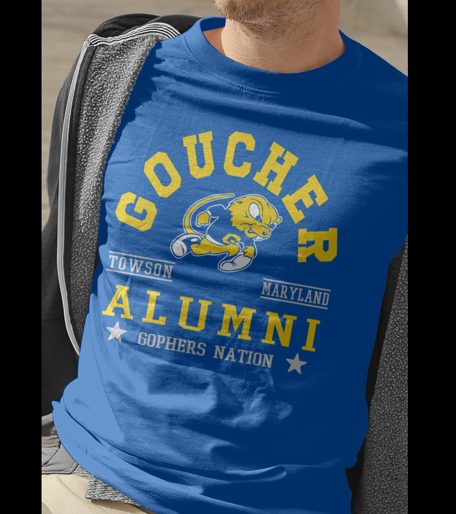 Goucher College Towson Maryland Alumni Gophers Nation T-Shirt