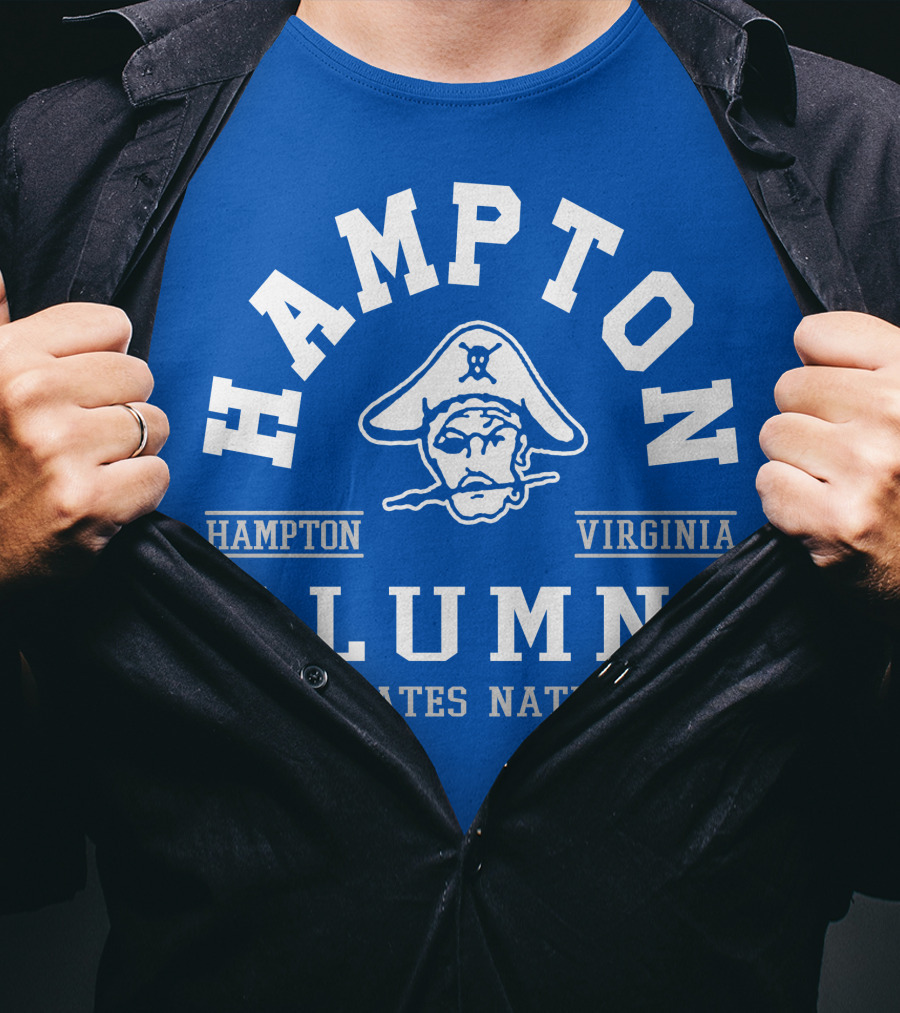 Hampton Alumni Pirates Nation Virginia T-Shirt