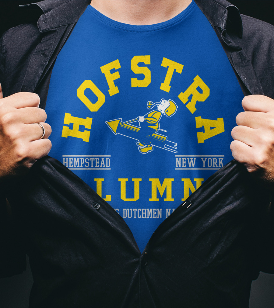Hofstra Alumni Hempstead New York Flying Dutchmen Nation T-Shirt