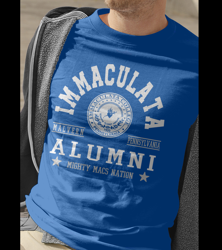 Immaculata College Alumni Mighty Macs Nation Malvern Pennsylvania T-Shirt