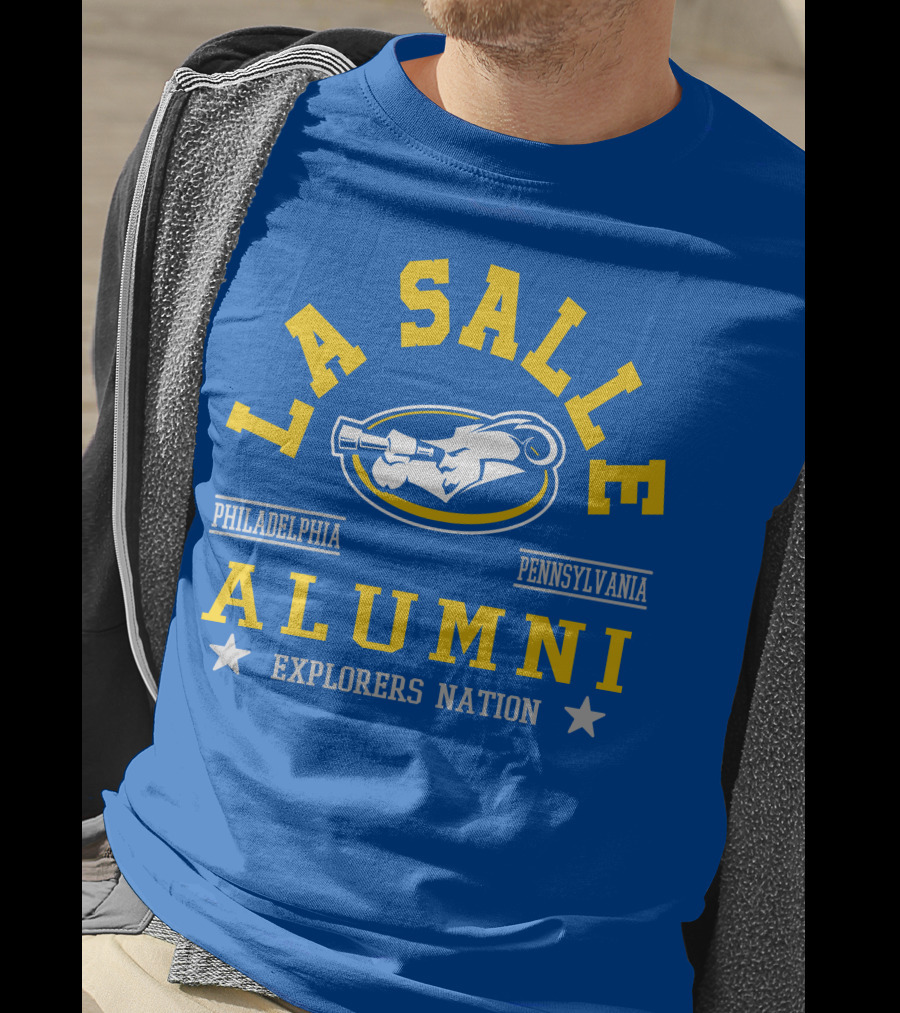 La Salle Alumni Explorers Nation Philadelphia Pennsylvania T-Shirt
