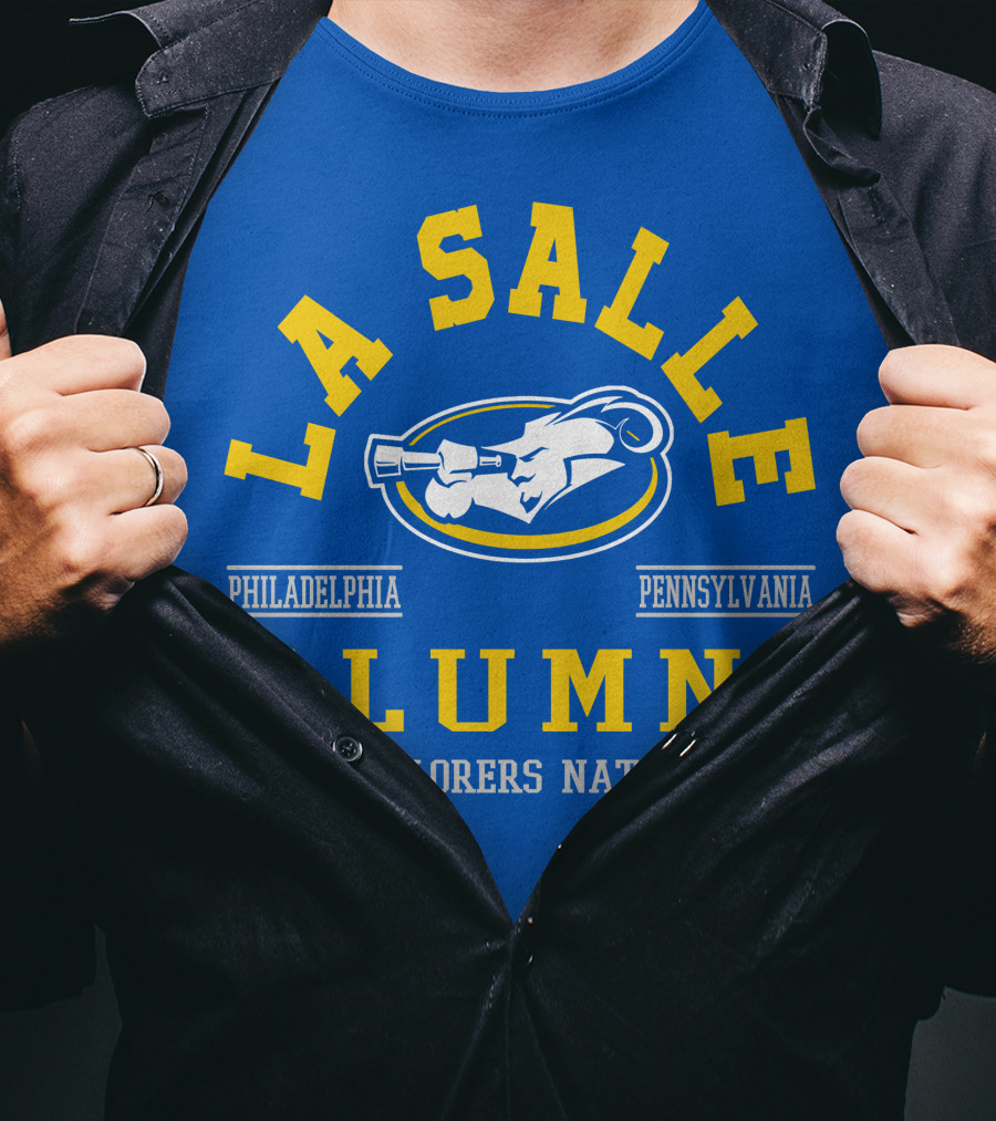 La Salle Alumni Explorers Nation Philadelphia Pennsylvania T-Shirt