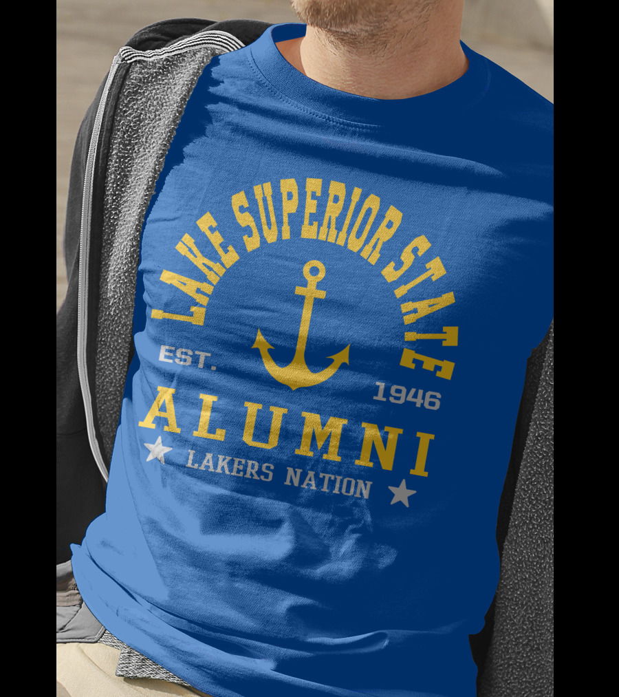 Lake Superior State Alumni Lakers Nation Est. 1946 T-Shirt