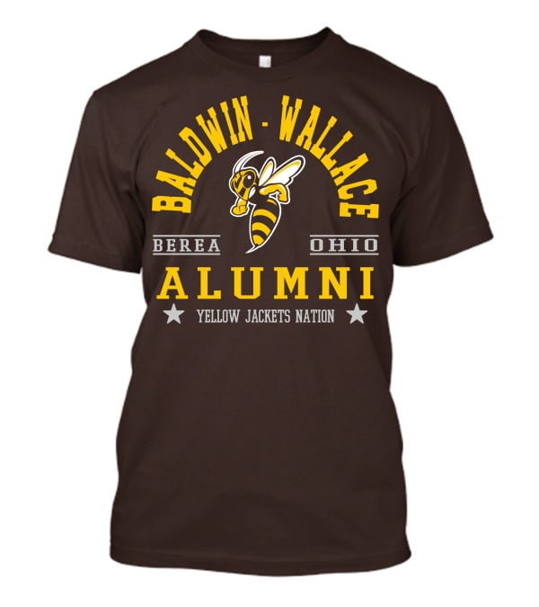 Baldwin Wallace Berea Ohio Alumni Yellow Jackets Nation T-Shirt