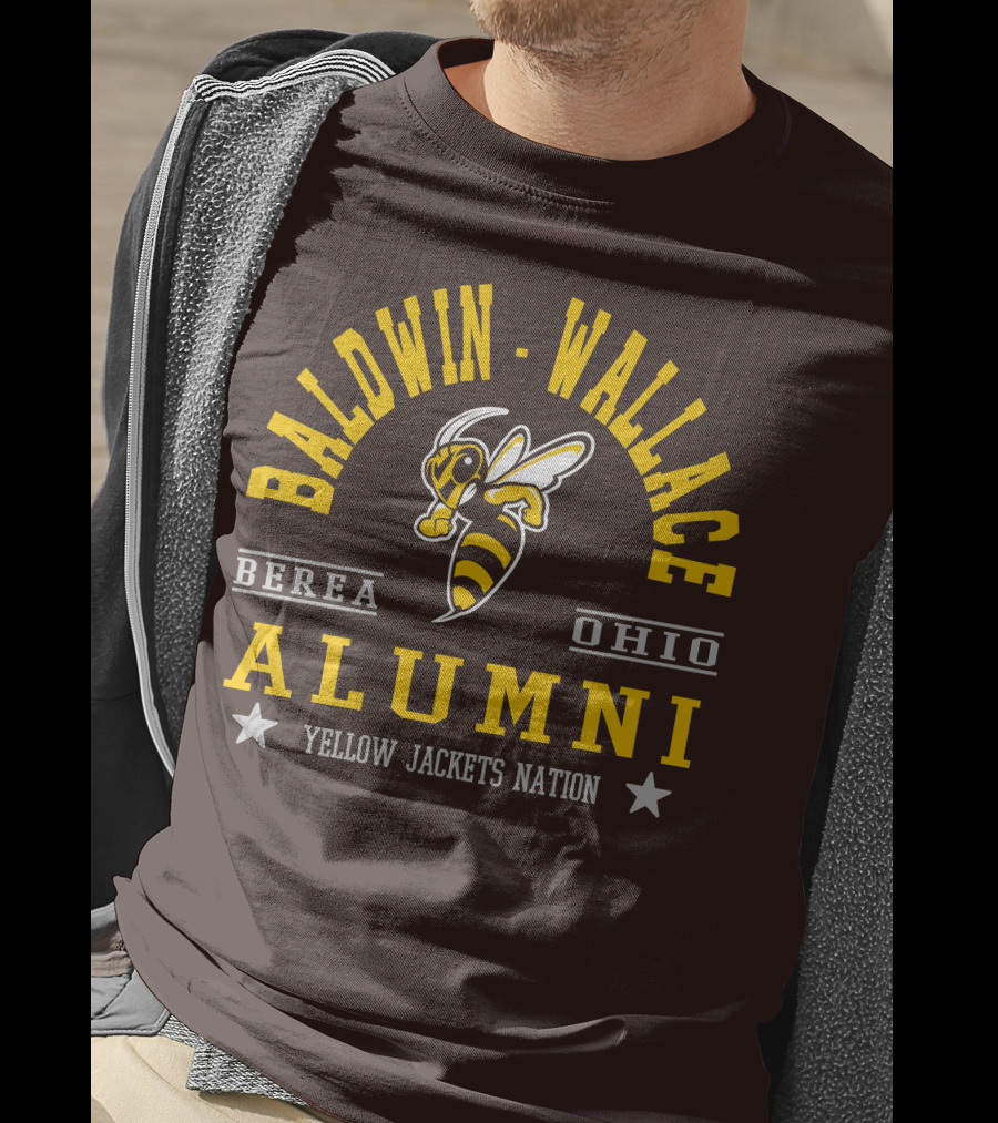 Baldwin Wallace Berea Ohio Alumni Yellow Jackets Nation T-Shirt