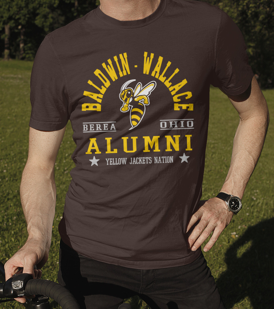 Baldwin Wallace Berea Ohio Alumni Yellow Jackets Nation T-Shirt