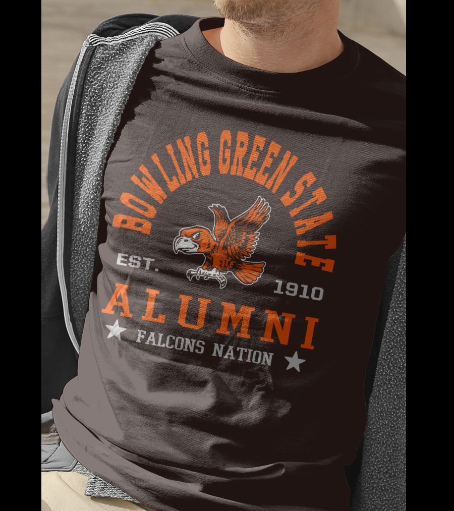 Bowling Green State University Falcons Alumni Est. 1910 Nation T-Shirt