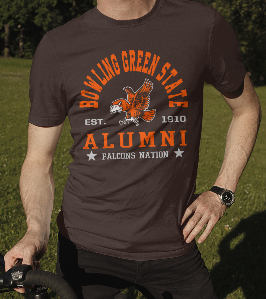 Bowling Green State University Falcons Alumni Est. 1910 Nation T-Shirt