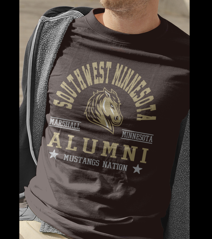 Southwest Minnesota Marshall Alumni Mustangs Nation T-Shirt