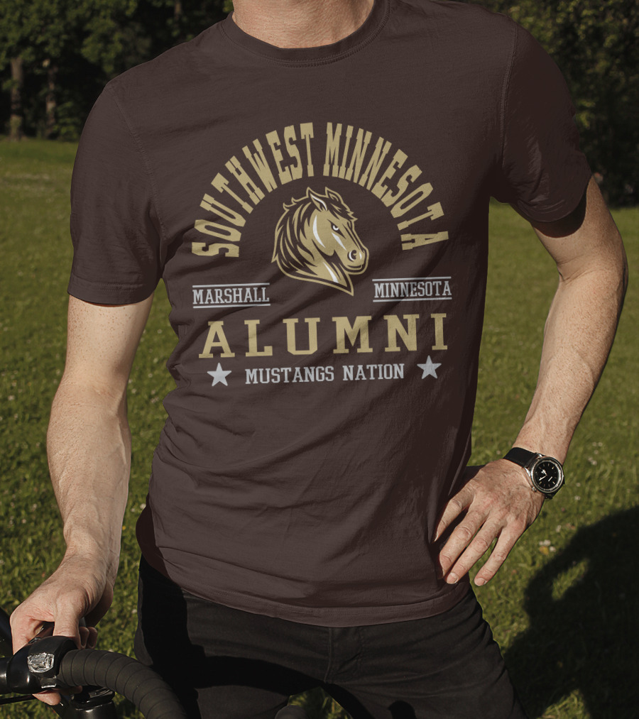 Southwest Minnesota Marshall Alumni Mustangs Nation T-Shirt