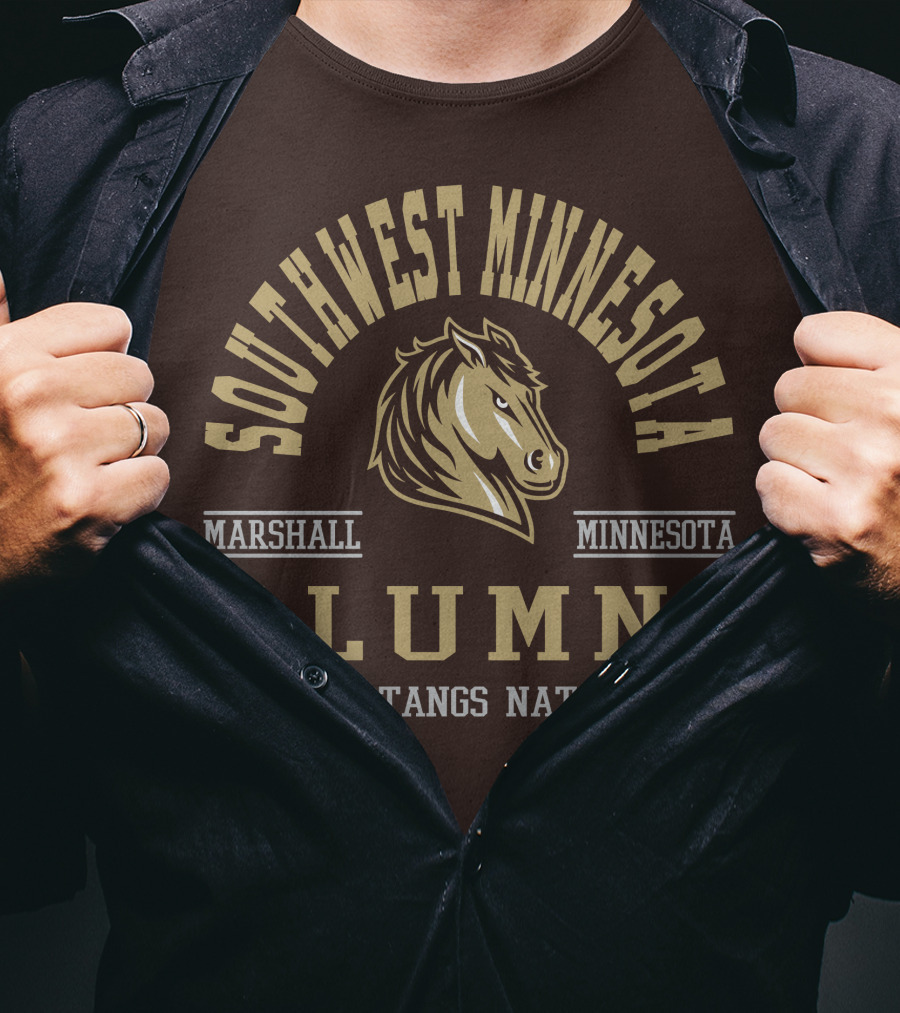 Southwest Minnesota Marshall Alumni Mustangs Nation T-Shirt