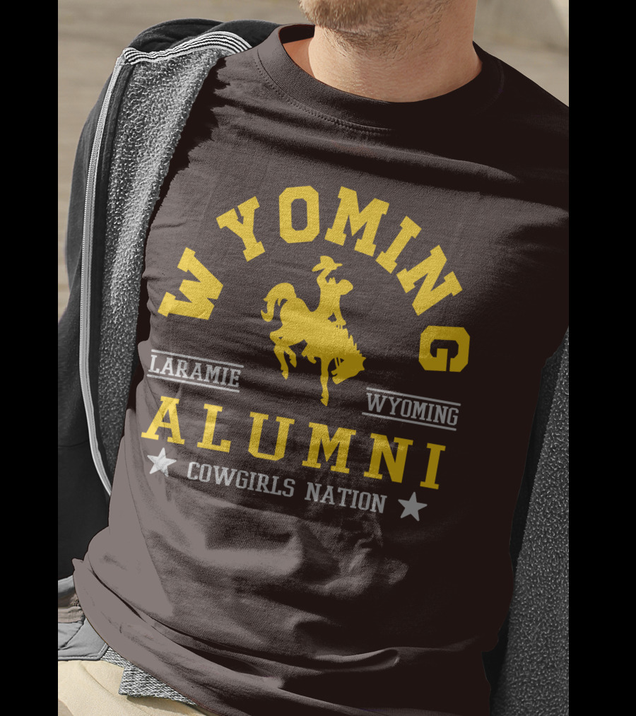 Wyoming Alumni Laramie Cowgirls Nation T-Shirt