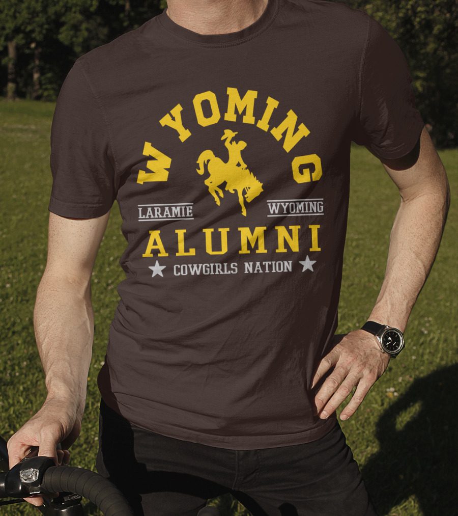 Wyoming Alumni Laramie Cowgirls Nation T-Shirt