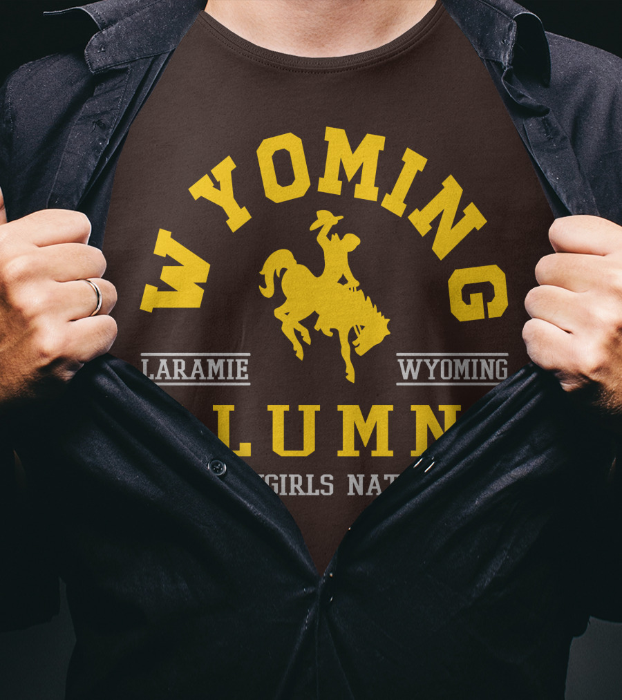 Wyoming Alumni Laramie Cowgirls Nation T-Shirt