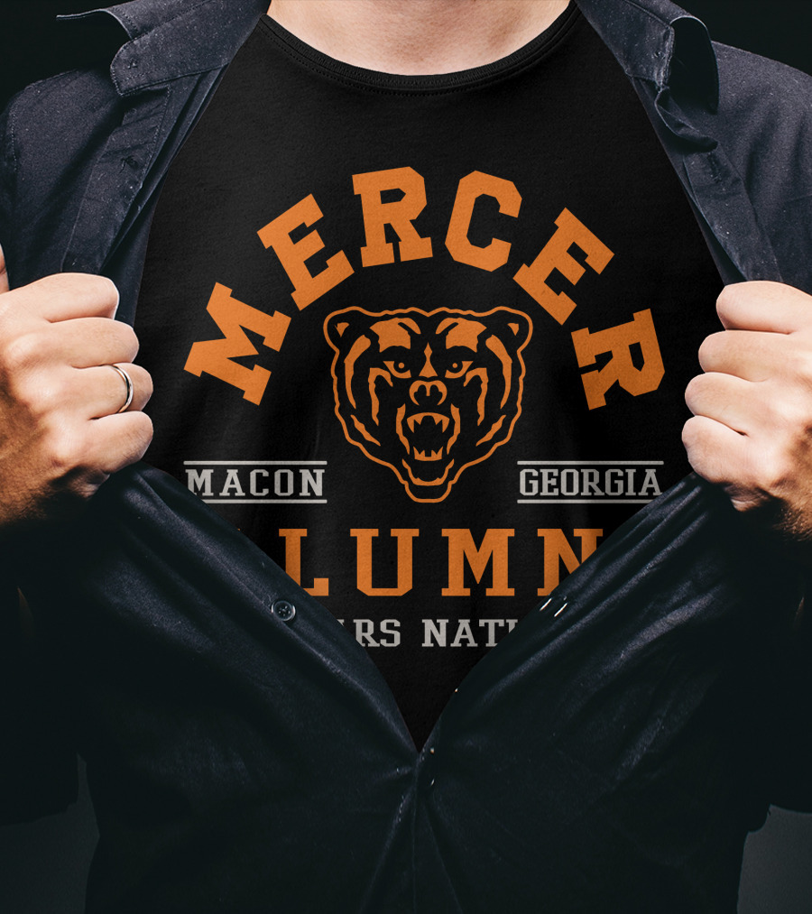 Mercer Alumni Macon Georgia Bears Nation T-Shirt