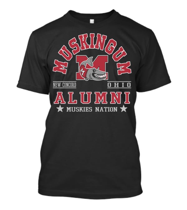 Muskingum College Alumni Muskie Nation New Concord Ohio T-Shirt