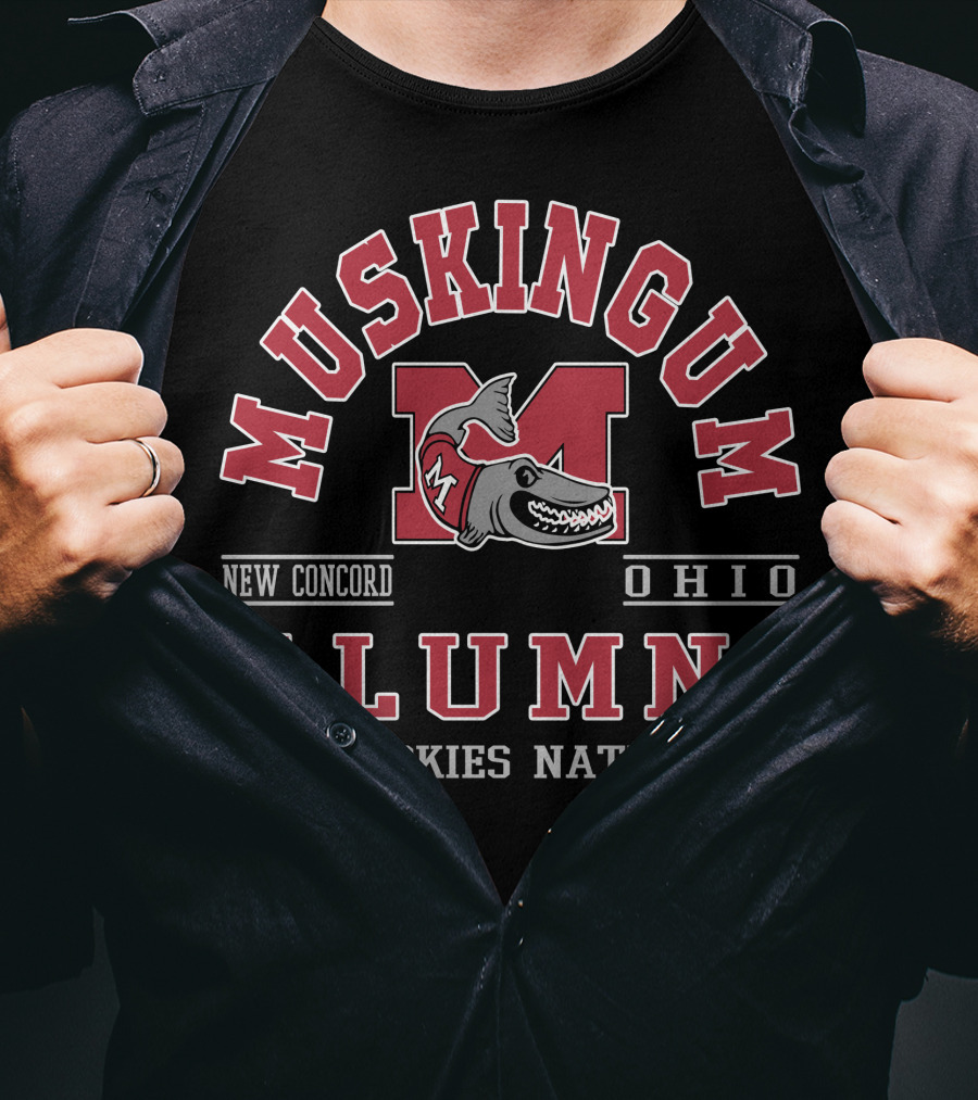 Muskingum College Alumni Muskie Nation New Concord Ohio T-Shirt