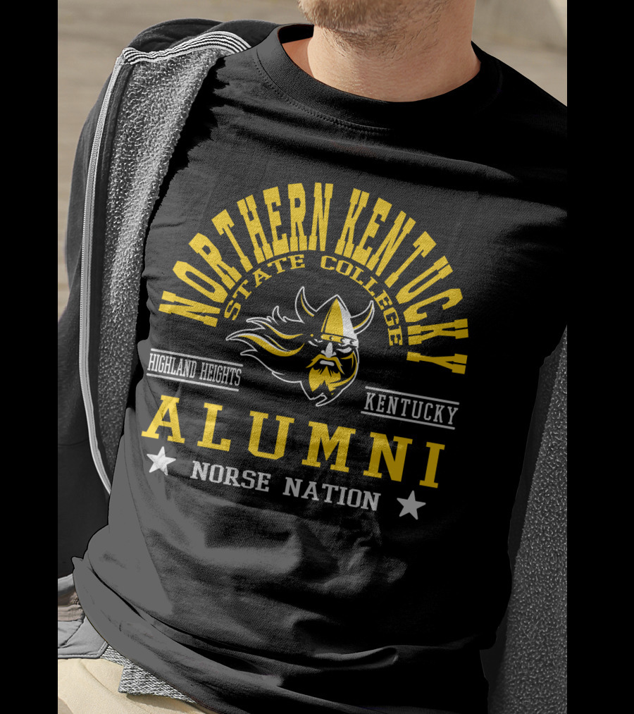 Northern Kentucky State College Alumni Norse Nation Highland Heights Kentucky T-Shirt