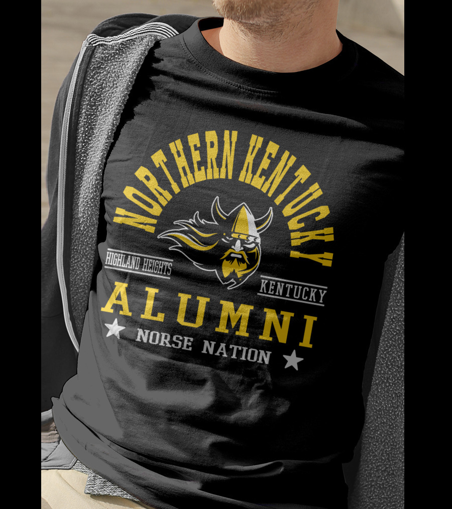 Northern Kentucky Alumni Norse Nation Highland Heights Kentucky T-Shirt