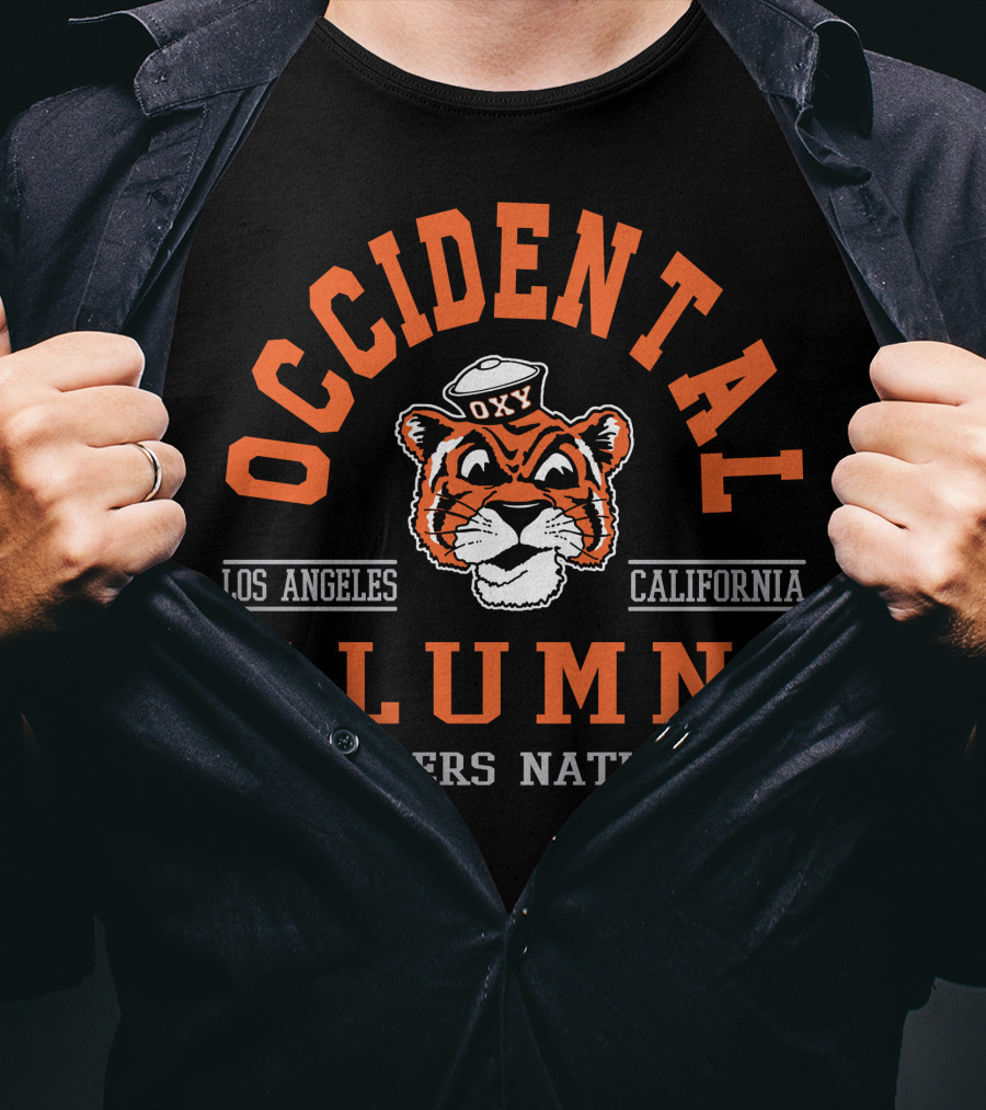 Occidental California Los Angeles Oxy Tigers Alumni Nation T-Shirt