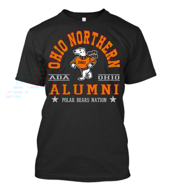 Ohio Northern Alumni Polar Bears Nation Ada Ohio ONU T-Shirt