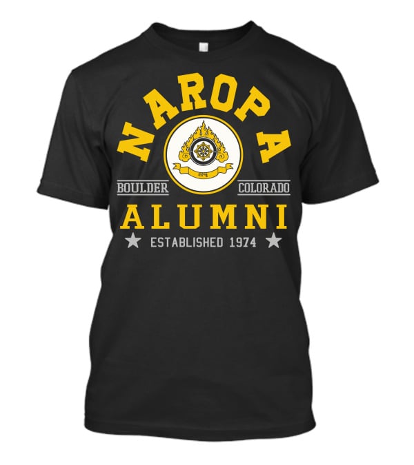 Naropa University Alumni Boulder Colorado Established 1974 T-Shirt