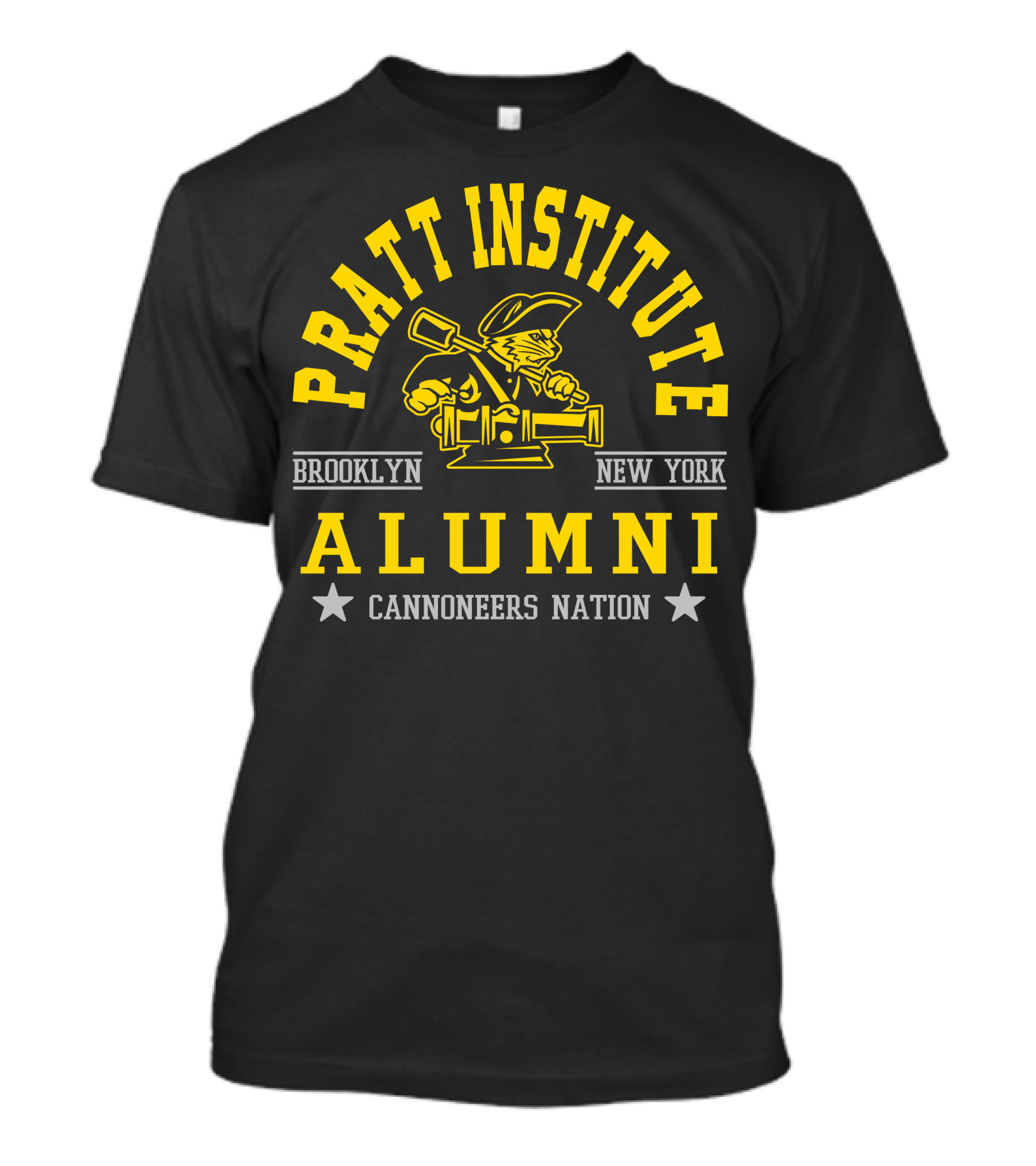 Pratt Institute Brooklyn New York Alumni Cannoneers Nation T-Shirt