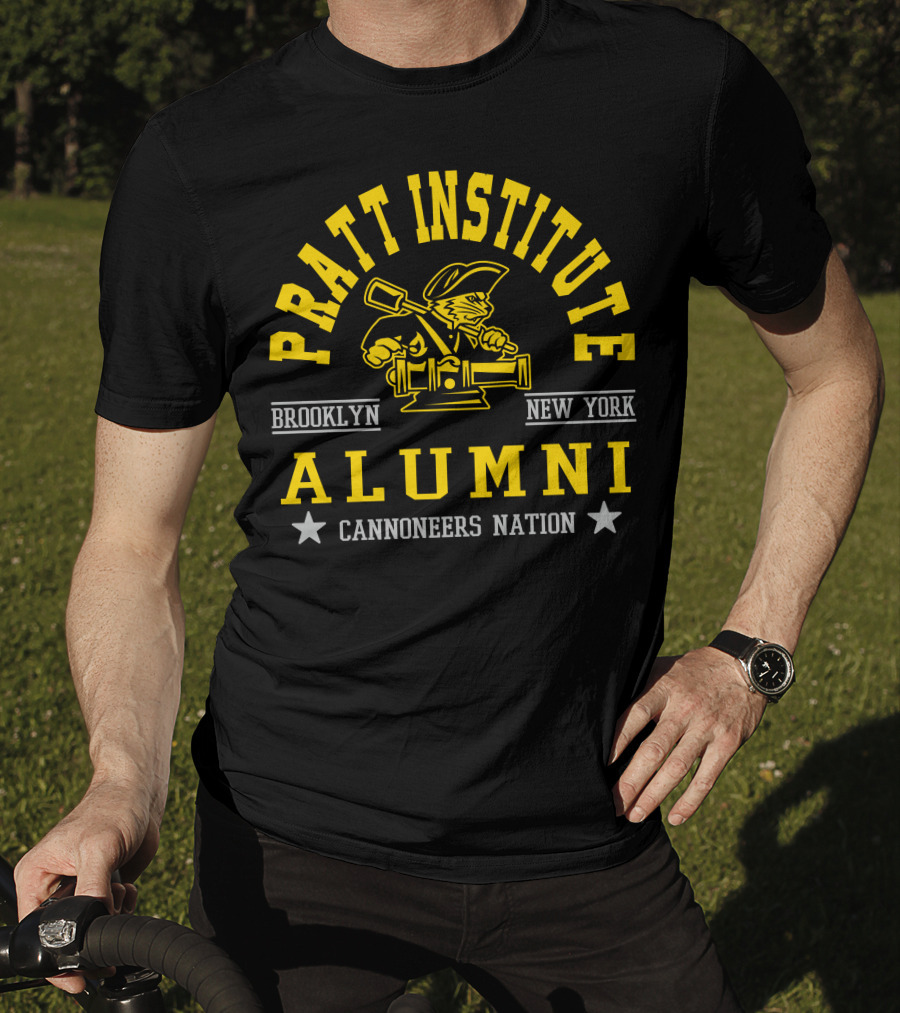 Pratt Institute Brooklyn New York Alumni Cannoneers Nation T-Shirt
