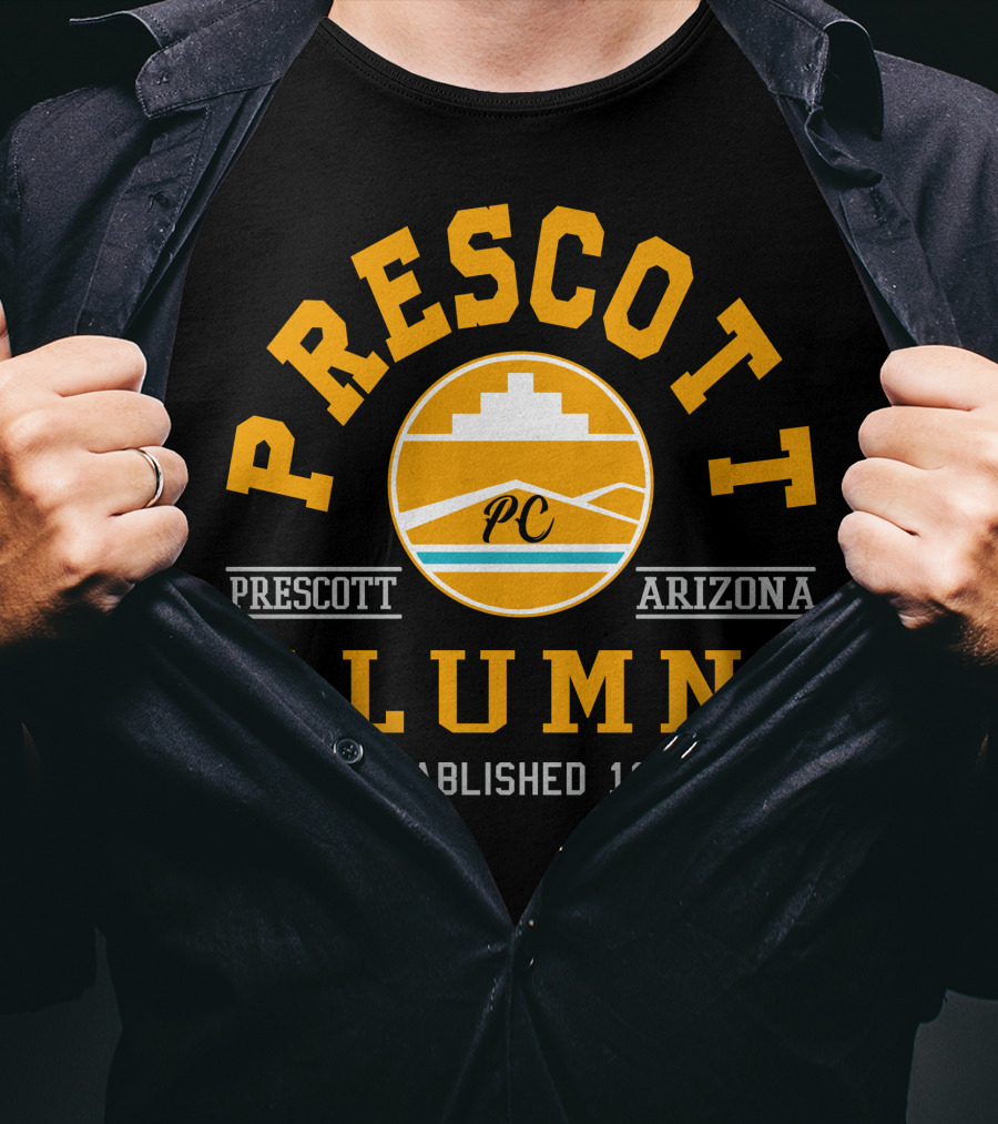 Prescott Alumni Arizona PC Established 1966 T-Shirt