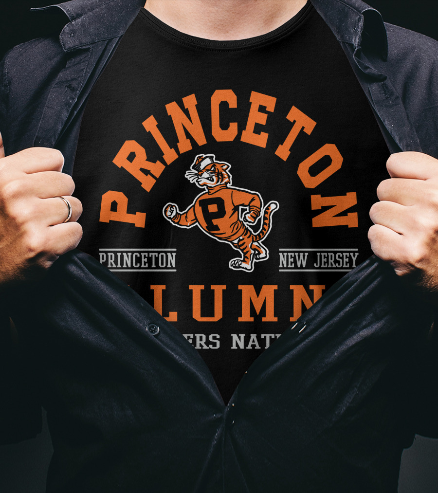 Princeton Alumni Tigers Nation New Jersey T-Shirt